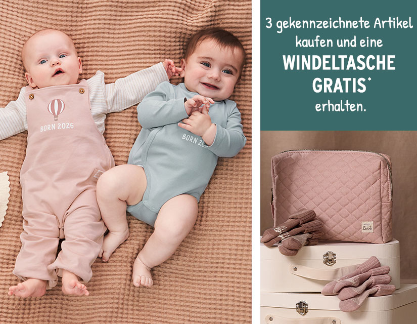 Mode für im Jahr 2026 geborene Kinder