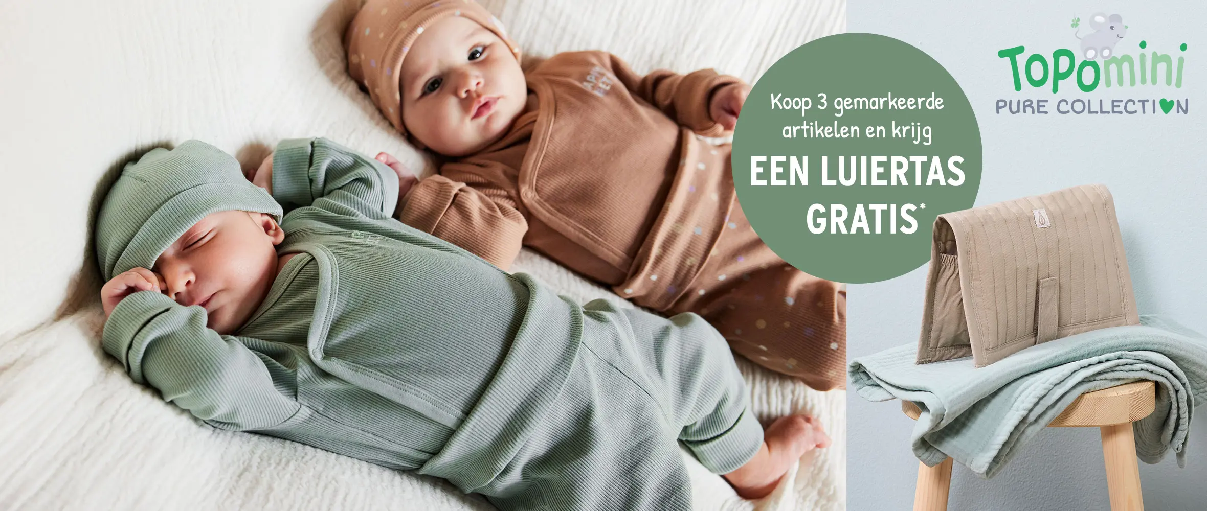 Krijg een gratis luiertas van de familie van Ernsting